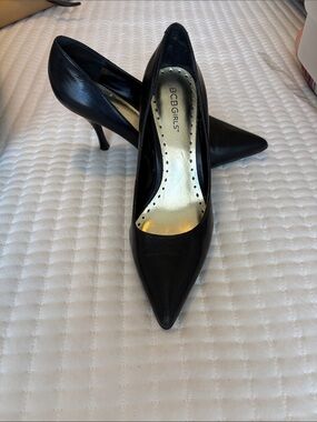 BCBGirls Black Pointed Toe Stiletto Pumps